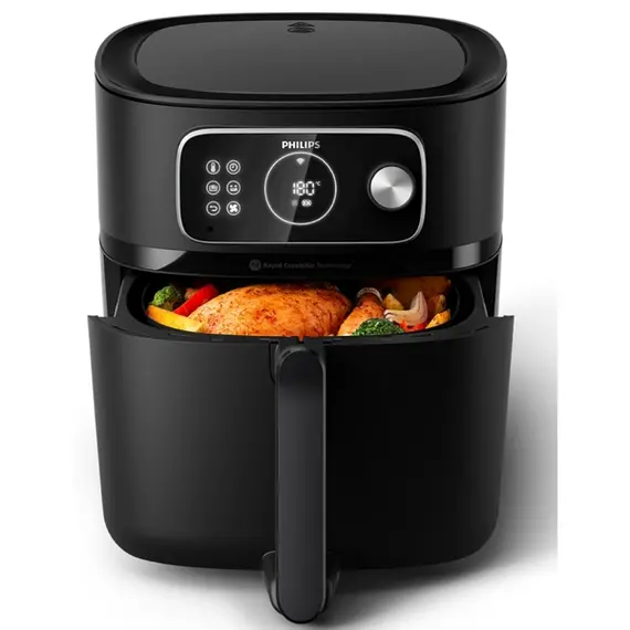 აეროგრილი Philips HD9875/90, 2200W, 8.3L, Air Fryer, Black, 2 image - TechMall.geაეროგრილი Philips HD9875/90, 2200W, 8.3L, Air Fryer, Black, 2 image - TechMall.ge ,აეროგრილი Philips HD9875/90, 2200W, 8.3L, Air Fryer, Black, 2 image - TechMall.ge