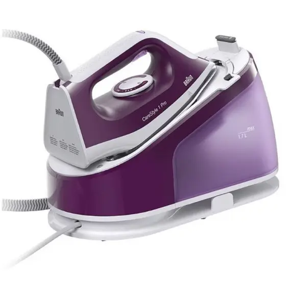 ორთქლის უთო Braun IS1514VI, 2200W, 1.7L, Steam Iron, Purple - TechMall.geორთქლის უთო Braun IS1514VI, 2200W, 1.7L, Steam Iron, Purple - TechMall.ge ,ორთქლის უთო Braun IS1514VI, 2200W, 1.7L, Steam Iron, Purple - TechMall.ge