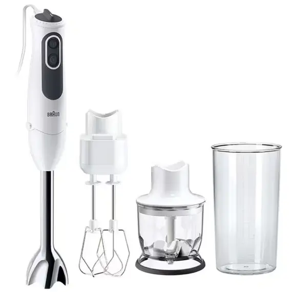 ბლენდერი Braun MQ3125B, 750W, 350ml, Blender, White - TechMall.geბლენდერი Braun MQ3125B, 750W, 350ml, Blender, White - TechMall.ge ,ბლენდერი Braun MQ3125B, 750W, 350ml, Blender, White - TechMall.ge