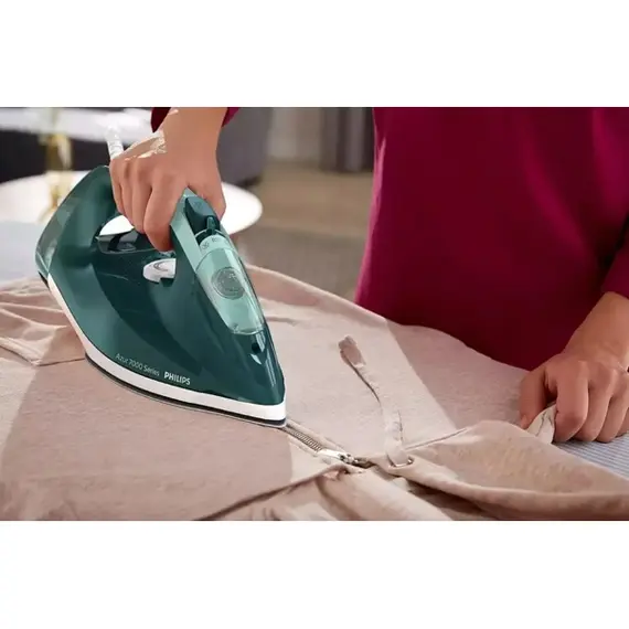 უთო Philips DST7031/70, 2800W, 300ML, Steam Iron, Green, 3 image - TechMall.geუთო Philips DST7031/70, 2800W, 300ML, Steam Iron, Green, 3 image - TechMall.ge ,უთო Philips DST7031/70, 2800W, 300ML, Steam Iron, Green, 3 image - TechMall.ge