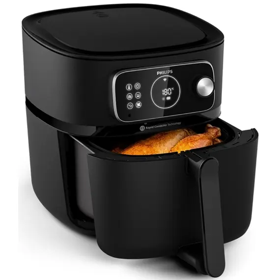 აეროგრილი Philips HD9875/90, 2200W, 8.3L, Air Fryer, Black, 3 image - TechMall.geაეროგრილი Philips HD9875/90, 2200W, 8.3L, Air Fryer, Black, 3 image - TechMall.ge ,აეროგრილი Philips HD9875/90, 2200W, 8.3L, Air Fryer, Black, 3 image - TechMall.ge
