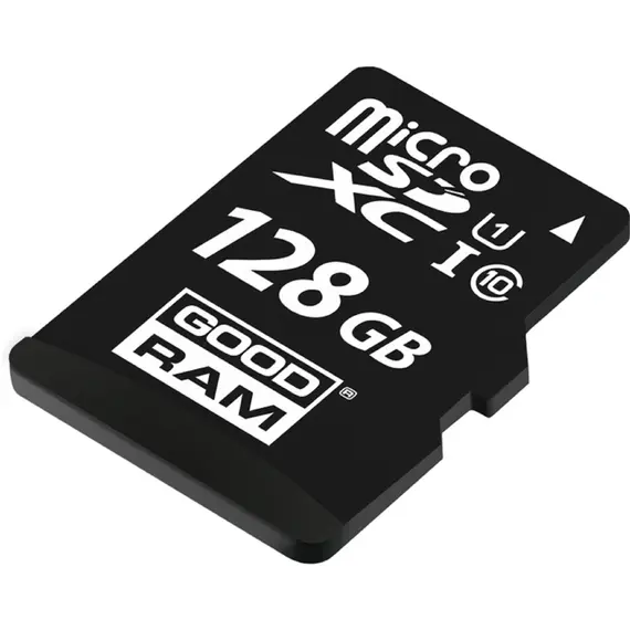 მეხსიერების ბარათი GOODRAM 128GB MICRO CARD cl 10 UHS I + adapter, 2 image - TechMall.geმეხსიერების ბარათი GOODRAM 128GB MICRO CARD cl 10 UHS I + adapter, 2 image - TechMall.ge ,მეხსიერების ბარათი GOODRAM 128GB MICRO CARD cl 10 UHS I + adapter, 2 image - TechMall.ge