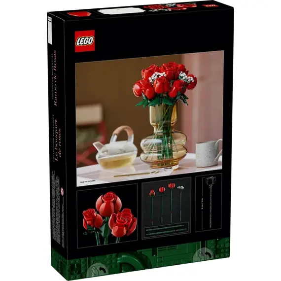 ლეგო Constructor LEGO Icons Bouquet of roses, 5 image - TechMall.geლეგო Constructor LEGO Icons Bouquet of roses, 5 image - TechMall.ge ,ლეგო Constructor LEGO Icons Bouquet of roses, 5 image - TechMall.ge