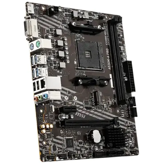 დედა დაფა MSI A520M-A PRO, 3 image - TechMall.geდედა დაფა MSI A520M-A PRO, 3 image - TechMall.ge ,დედა დაფა MSI A520M-A PRO, 3 image - TechMall.ge