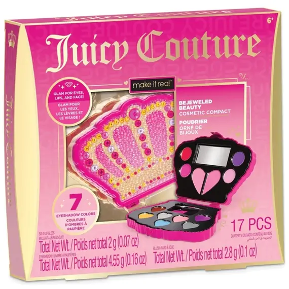 საბავშვო კოსმეტიკის ნაკრები Make It Real 4475MR Juicy Couture, Cosmetic Compact - TechMall.geსაბავშვო კოსმეტიკის ნაკრები Make It Real 4475MR Juicy Couture, Cosmetic Compact - TechMall.ge ,საბავშვო კოსმეტიკის ნაკრები Make It Real 4475MR Juicy Couture, Cosmetic Compact - TechMall.ge