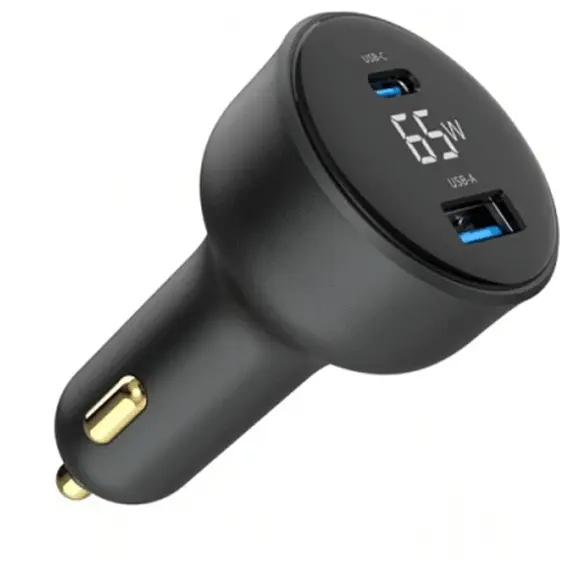 მანქანის დამტენი Gembird TA-UC-AC2PD65LCD-CAR-01 2-port USB Car Fast Charger USB-C PD LCD 65W Black - TechMall.geმანქანის დამტენი Gembird TA-UC-AC2PD65LCD-CAR-01 2-port USB Car Fast Charger USB-C PD LCD 65W Black - TechMall.ge ,მანქანის დამტენი Gembird TA-UC-AC2PD65LCD-CAR-01 2-port USB Car Fast Charger USB-C PD LCD 65W Black - TechMall.ge
