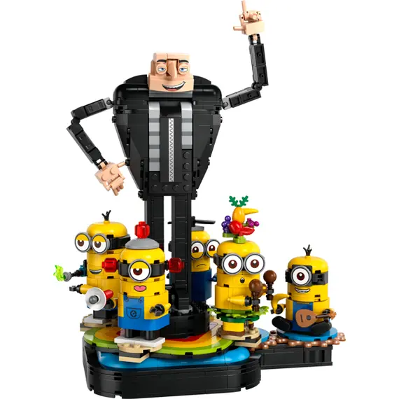 ლეგო Constructor Brick-Built Gru and Minions, 3 image - TechMall.geლეგო Constructor Brick-Built Gru and Minions, 3 image - TechMall.ge ,ლეგო Constructor Brick-Built Gru and Minions, 3 image - TechMall.ge