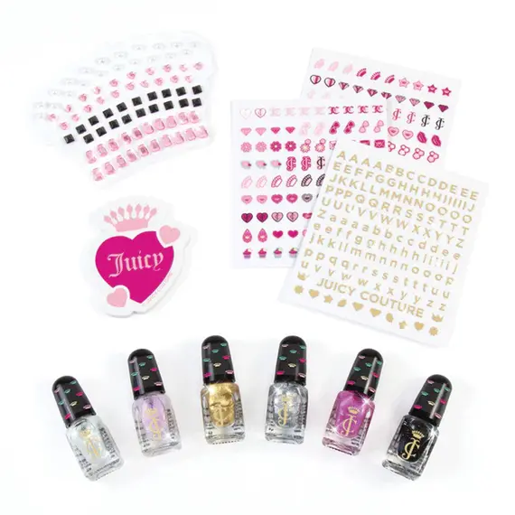 ფრჩხილის ლაქის ნაკრები MAKE IT REAL JUICY COUTURE: DAZZLING DESIGNS MANICURE SET, 2 image - TechMall.geფრჩხილის ლაქის ნაკრები MAKE IT REAL JUICY COUTURE: DAZZLING DESIGNS MANICURE SET, 2 image - TechMall.ge ,ფრჩხილის ლაქის ნაკრები MAKE IT REAL JUICY COUTURE: DAZZLING DESIGNS MANICURE SET, 2 image - TechMall.ge