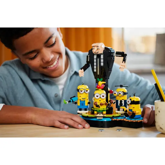 ლეგო Constructor Brick-Built Gru and Minions, 8 image - TechMall.geლეგო Constructor Brick-Built Gru and Minions, 8 image - TechMall.ge ,ლეგო Constructor Brick-Built Gru and Minions, 8 image - TechMall.ge