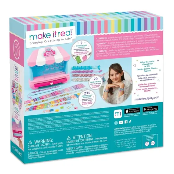 სამაჯურების ასაწყობი ნაკრები Make It Real 1758MR, Shrink Magic Candy Shop, 7 image - TechMall.geსამაჯურების ასაწყობი ნაკრები Make It Real 1758MR, Shrink Magic Candy Shop, 7 image - TechMall.ge ,სამაჯურების ასაწყობი ნაკრები Make It Real 1758MR, Shrink Magic Candy Shop, 7 image - TechMall.ge