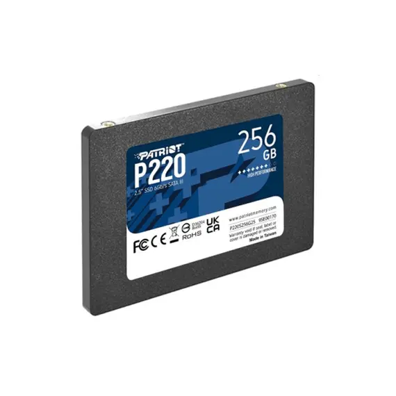 მყარი დისკი Patriot P220 256GB SSD SATA 3 2.5"- P220S256G25, 2 image - TechMall.geმყარი დისკი Patriot P220 256GB SSD SATA 3 2.5"- P220S256G25, 2 image - TechMall.ge ,მყარი დისკი Patriot P220 256GB SSD SATA 3 2.5"- P220S256G25, 2 image - TechMall.ge