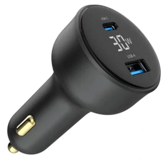მანქანის დამტენი Gembird TA-UC-AC2PD30LCD-CAR-01 2-port USB CarFast Charger USB-C PD LCD 30W Black - TechMall.geმანქანის დამტენი Gembird TA-UC-AC2PD30LCD-CAR-01 2-port USB CarFast Charger USB-C PD LCD 30W Black - TechMall.ge ,მანქანის დამტენი Gembird TA-UC-AC2PD30LCD-CAR-01 2-port USB CarFast Charger USB-C PD LCD 30W Black - TechMall.ge