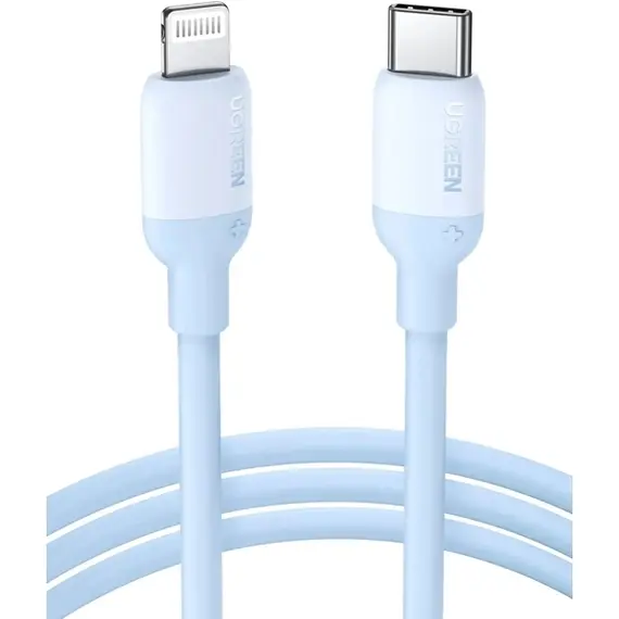 USB კაბელი UGREEN US387 (20313), MFi, USB-C To Lightning, 1m, Navy blue - TechMall.geUSB კაბელი UGREEN US387 (20313), MFi, USB-C To Lightning, 1m, Navy blue - TechMall.ge ,USB კაბელი UGREEN US387 (20313), MFi, USB-C To Lightning, 1m, Navy blue - TechMall.ge