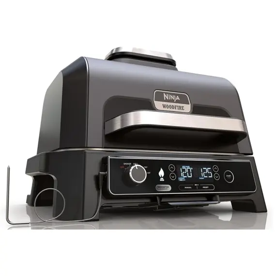 გრილი Ninja OG850EU Woodfire Pro XL, 1700W, Outdoor Grill, Black/Silver - TechMall.geგრილი Ninja OG850EU Woodfire Pro XL, 1700W, Outdoor Grill, Black/Silver - TechMall.ge ,გრილი Ninja OG850EU Woodfire Pro XL, 1700W, Outdoor Grill, Black/Silver - TechMall.ge