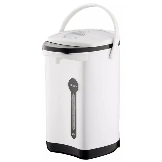 Thermo kettle Ardesto TP-6WB, 750W, 6l, plastic, Thermopot, Gray/Black, 2 image - TechMall.geThermo kettle Ardesto TP-6WB, 750W, 6l, plastic, Thermopot, Gray/Black, 2 image - TechMall.ge ,Thermo kettle Ardesto TP-6WB, 750W, 6l, plastic, Thermopot, Gray/Black, 2 image - TechMall.ge