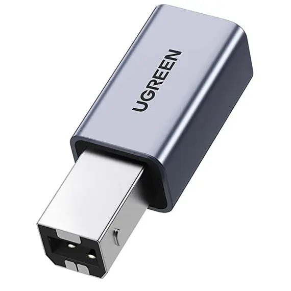 USB ადაპტერი UGREEN US382 (20120), USB-B To USB-C, Adapter, Grey - TechMall.geUSB ადაპტერი UGREEN US382 (20120), USB-B To USB-C, Adapter, Grey - TechMall.ge ,USB ადაპტერი UGREEN US382 (20120), USB-B To USB-C, Adapter, Grey - TechMall.ge