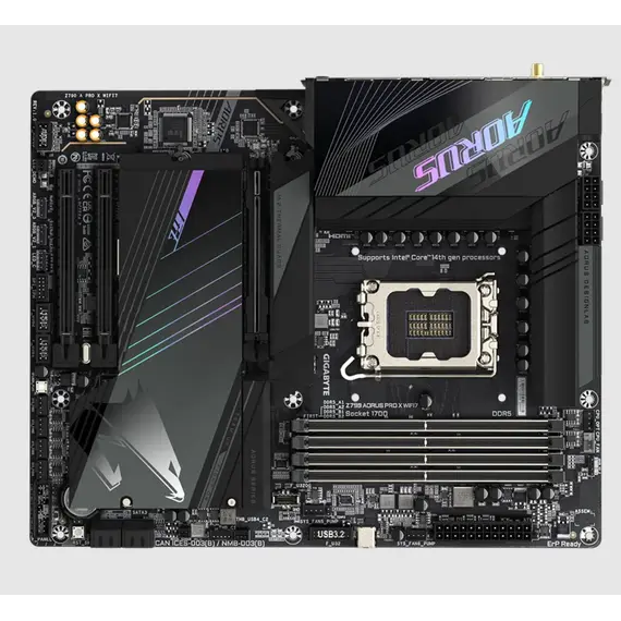 დედა დაფა GIGABYTE Z790 A PRO X WIFI7 s1700 Z790 4xDDR5 M.2 Wi-Fi ATX, 4 image - TechMall.geდედა დაფა GIGABYTE Z790 A PRO X WIFI7 s1700 Z790 4xDDR5 M.2 Wi-Fi ATX, 4 image - TechMall.ge ,დედა დაფა GIGABYTE Z790 A PRO X WIFI7 s1700 Z790 4xDDR5 M.2 Wi-Fi ATX, 4 image - TechMall.ge