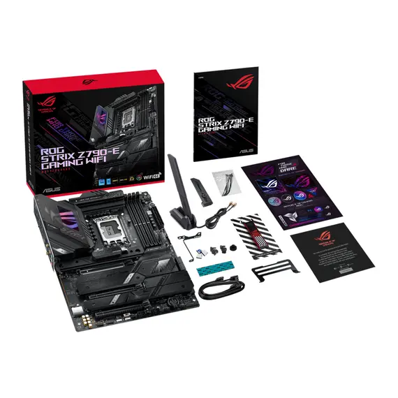 დედა დაფა ASUS ROG STRIX Z790-E GAMING WIFI s1700 Z790 4xDDR5 M.2 HDMI DP Wi-Fi BT ATX, 4 image - TechMall.geდედა დაფა ASUS ROG STRIX Z790-E GAMING WIFI s1700 Z790 4xDDR5 M.2 HDMI DP Wi-Fi BT ATX, 4 image - TechMall.ge ,დედა დაფა ASUS ROG STRIX Z790-E GAMING WIFI s1700 Z790 4xDDR5 M.2 HDMI DP Wi-Fi BT ATX, 4 image - TechMall.ge