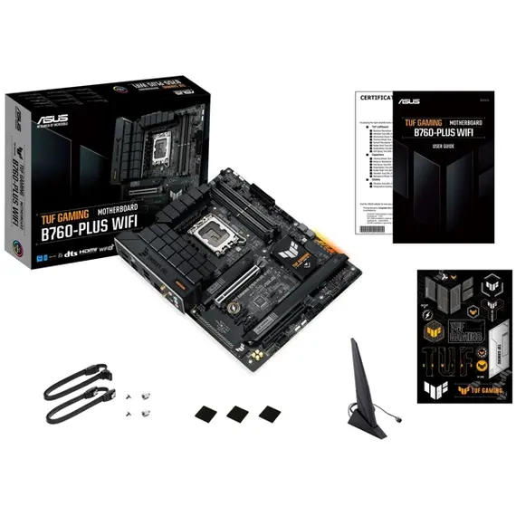დედა დაფა Asus TUF 90MB1ER0-M1EAY0 B760-PLUS, LGA 1700, DDR5 DIMM, 192GB, 8 image - TechMall.geდედა დაფა Asus TUF 90MB1ER0-M1EAY0 B760-PLUS, LGA 1700, DDR5 DIMM, 192GB, 8 image - TechMall.ge ,დედა დაფა Asus TUF 90MB1ER0-M1EAY0 B760-PLUS, LGA 1700, DDR5 DIMM, 192GB, 8 image - TechMall.ge