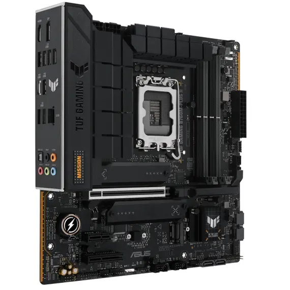 დედა დაფა Asus TUF 90MB1HD0-M0EAY0 GAMING B760M-PLUS II, LGA 1700, DDR5, 192GB, 2 image - TechMall.geდედა დაფა Asus TUF 90MB1HD0-M0EAY0 GAMING B760M-PLUS II, LGA 1700, DDR5, 192GB, 2 image - TechMall.ge ,დედა დაფა Asus TUF 90MB1HD0-M0EAY0 GAMING B760M-PLUS II, LGA 1700, DDR5, 192GB, 2 image - TechMall.ge