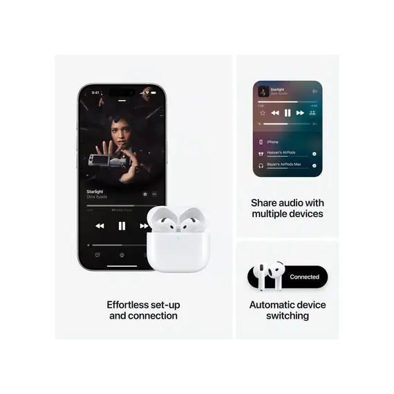ყურსასმენი Apple AirPods 4 With A.N.C. (MXP93ZE/A), 4 image - TechMall.geყურსასმენი Apple AirPods 4 With A.N.C. (MXP93ZE/A), 4 image - TechMall.ge ,ყურსასმენი Apple AirPods 4 With A.N.C. (MXP93ZE/A), 4 image - TechMall.ge