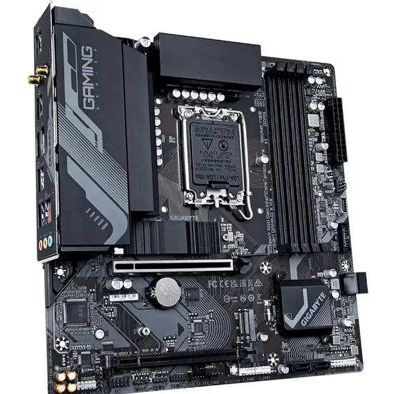 დედა დაფა GIGABYTE B760M GAMING X AX s1700 B760 4xDDR5 M.2 HDMI DP Wi-Fi BT mATX, 3 image - TechMall.geდედა დაფა GIGABYTE B760M GAMING X AX s1700 B760 4xDDR5 M.2 HDMI DP Wi-Fi BT mATX, 3 image - TechMall.ge ,დედა დაფა GIGABYTE B760M GAMING X AX s1700 B760 4xDDR5 M.2 HDMI DP Wi-Fi BT mATX, 3 image - TechMall.ge