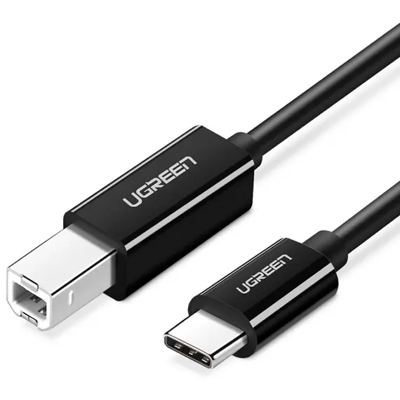 პრინტერის კაბელი UGREEN US241 (50446), USB-C Male To USB-B 2.0 Male, Printer Cable, 2M, Black - TechMall.geპრინტერის კაბელი UGREEN US241 (50446), USB-C Male To USB-B 2.0 Male, Printer Cable, 2M, Black - TechMall.ge ,პრინტერის კაბელი UGREEN US241 (50446), USB-C Male To USB-B 2.0 Male, Printer Cable, 2M, Black - TechMall.ge