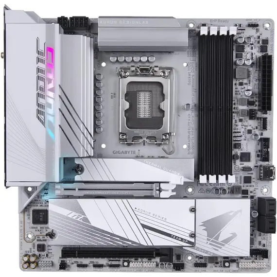 დედა დაფა GIGABYTE B760M A ELITE X AX s1700 B760 4xDDR5 M.2 Wi-Fi HDMI DP mATX, 3 image - TechMall.geდედა დაფა GIGABYTE B760M A ELITE X AX s1700 B760 4xDDR5 M.2 Wi-Fi HDMI DP mATX, 3 image - TechMall.ge ,დედა დაფა GIGABYTE B760M A ELITE X AX s1700 B760 4xDDR5 M.2 Wi-Fi HDMI DP mATX, 3 image - TechMall.ge