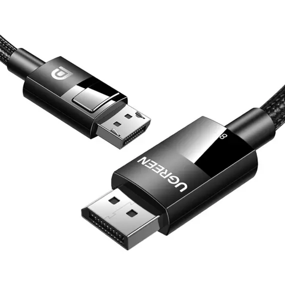 ვიდეო კაბელი UGREEN DP114 (80394), 8K, DisplayPort To DisplayPort, 5m, Black, 2 image - TechMall.geვიდეო კაბელი UGREEN DP114 (80394), 8K, DisplayPort To DisplayPort, 5m, Black, 2 image - TechMall.ge ,ვიდეო კაბელი UGREEN DP114 (80394), 8K, DisplayPort To DisplayPort, 5m, Black, 2 image - TechMall.ge