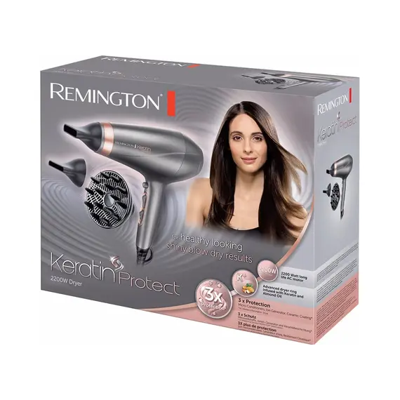 თმის საშრობი Remington AC8820 E51 Keratin Protect Dryer 2200, 2 image - TechMall.geთმის საშრობი Remington AC8820 E51 Keratin Protect Dryer 2200, 2 image - TechMall.ge ,თმის საშრობი Remington AC8820 E51 Keratin Protect Dryer 2200, 2 image - TechMall.ge