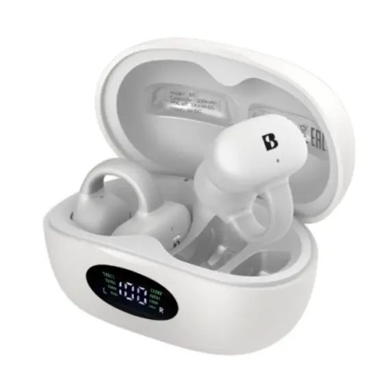 ყურსასმენი Biosong B5 Open-Design Bluetooth Earclip White, 2 image - TechMall.geყურსასმენი Biosong B5 Open-Design Bluetooth Earclip White, 2 image - TechMall.ge ,ყურსასმენი Biosong B5 Open-Design Bluetooth Earclip White, 2 image - TechMall.ge