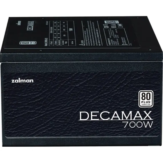 კვების ბლოკი Zalman ZM700-LX3 Decamax, 700W, 80 Plus, Power Supply, Black, 3 image - TechMall.geკვების ბლოკი Zalman ZM700-LX3 Decamax, 700W, 80 Plus, Power Supply, Black, 3 image - TechMall.ge ,კვების ბლოკი Zalman ZM700-LX3 Decamax, 700W, 80 Plus, Power Supply, Black, 3 image - TechMall.ge