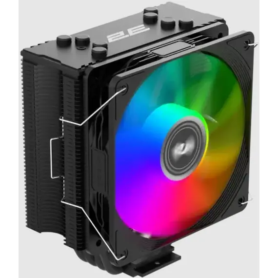 ქულერი 2E GAMING CPU cooler Air Cool ACN120B-ARGB, LGA1700 / 3pin +5VARGB, TDP 180W - TechMall.geქულერი 2E GAMING CPU cooler Air Cool ACN120B-ARGB, LGA1700 / 3pin +5VARGB, TDP 180W - TechMall.ge ,ქულერი 2E GAMING CPU cooler Air Cool ACN120B-ARGB, LGA1700 / 3pin +5VARGB, TDP 180W - TechMall.ge