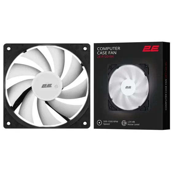 ქულერი 2E 2E-F120-SN, 120mm, 1500rpm, Cooling Fan, Black, 3 image - TechMall.geქულერი 2E 2E-F120-SN, 120mm, 1500rpm, Cooling Fan, Black, 3 image - TechMall.ge ,ქულერი 2E 2E-F120-SN, 120mm, 1500rpm, Cooling Fan, Black, 3 image - TechMall.ge