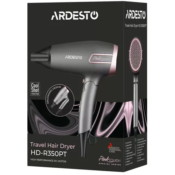 თმის საშრობი Ardesto HD-R350PT, 2000W, Hair Dryer, Grey, 7 image - TechMall.geთმის საშრობი Ardesto HD-R350PT, 2000W, Hair Dryer, Grey, 7 image - TechMall.ge ,თმის საშრობი Ardesto HD-R350PT, 2000W, Hair Dryer, Grey, 7 image - TechMall.ge