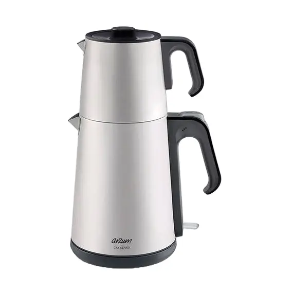 ჩაის აპარატი Arzum AR3069, 1650W, 1.2L, Tea Maker, Silver - TechMall.geჩაის აპარატი Arzum AR3069, 1650W, 1.2L, Tea Maker, Silver - TechMall.ge ,ჩაის აპარატი Arzum AR3069, 1650W, 1.2L, Tea Maker, Silver - TechMall.ge