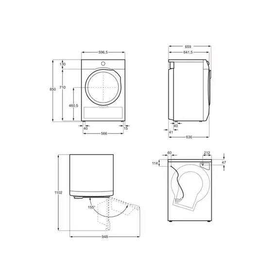 საშრობი Electrolux EW7D394UE White, 4 image - TechMall.geსაშრობი Electrolux EW7D394UE White, 4 image - TechMall.ge ,საშრობი Electrolux EW7D394UE White, 4 image - TechMall.ge
