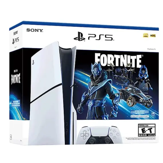 სათამაშო კონსოლი PlayStation 5 Slim Disc Version Fortnite Cobalt Star Bundle - TechMall.geსათამაშო კონსოლი PlayStation 5 Slim Disc Version Fortnite Cobalt Star Bundle - TechMall.ge ,სათამაშო კონსოლი PlayStation 5 Slim Disc Version Fortnite Cobalt Star Bundle - TechMall.ge