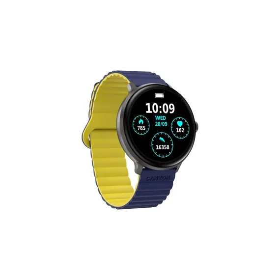 სმარტ საათი Canyon Jacky SW-69 Blue Yellow (CNS-SW69BL), 2 image - TechMall.geსმარტ საათი Canyon Jacky SW-69 Blue Yellow (CNS-SW69BL), 2 image - TechMall.ge ,სმარტ საათი Canyon Jacky SW-69 Blue Yellow (CNS-SW69BL), 2 image - TechMall.ge
