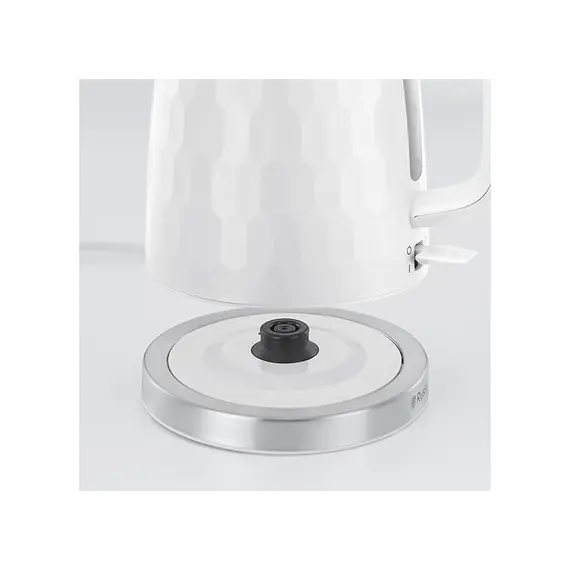 ელექტრო ჩაიდანი Russell Hobbs  26050-70/RH Honeycomb Kettle White, 2 image - TechMall.geელექტრო ჩაიდანი Russell Hobbs  26050-70/RH Honeycomb Kettle White, 2 image - TechMall.ge ,ელექტრო ჩაიდანი Russell Hobbs  26050-70/RH Honeycomb Kettle White, 2 image - TechMall.ge