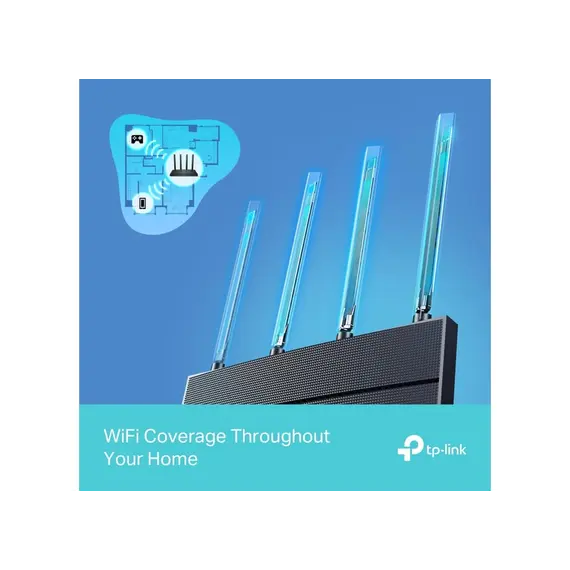 Wi-Fi როუტერი TP-Link AX1500 Gigabit Wi-Fi 6 Router Black, 6 image - TechMall.geWi-Fi როუტერი TP-Link AX1500 Gigabit Wi-Fi 6 Router Black, 6 image - TechMall.ge ,Wi-Fi როუტერი TP-Link AX1500 Gigabit Wi-Fi 6 Router Black, 6 image - TechMall.ge