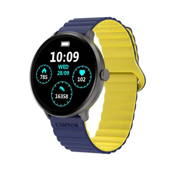 სმარტ საათი Canyon Jacky SW-69 Blue Yellow (CNS-SW69BL) - TechMall.geსმარტ საათი Canyon Jacky SW-69 Blue Yellow (CNS-SW69BL) - TechMall.ge ,სმარტ საათი Canyon Jacky SW-69 Blue Yellow (CNS-SW69BL) - TechMall.ge