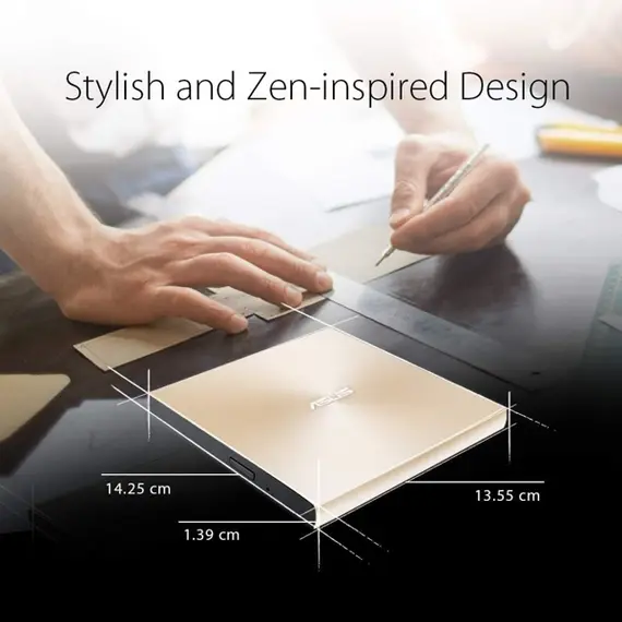 დისკის წამკითხველი ASUS ZenDrive SDRW-08U9M-U DVD+-R/RW USB2.0 EXT Ret Ultra Slim GOLD, 7 image - TechMall.geდისკის წამკითხველი ASUS ZenDrive SDRW-08U9M-U DVD+-R/RW USB2.0 EXT Ret Ultra Slim GOLD, 7 image - TechMall.ge ,დისკის წამკითხველი ASUS ZenDrive SDRW-08U9M-U DVD+-R/RW USB2.0 EXT Ret Ultra Slim GOLD, 7 image - TechMall.ge