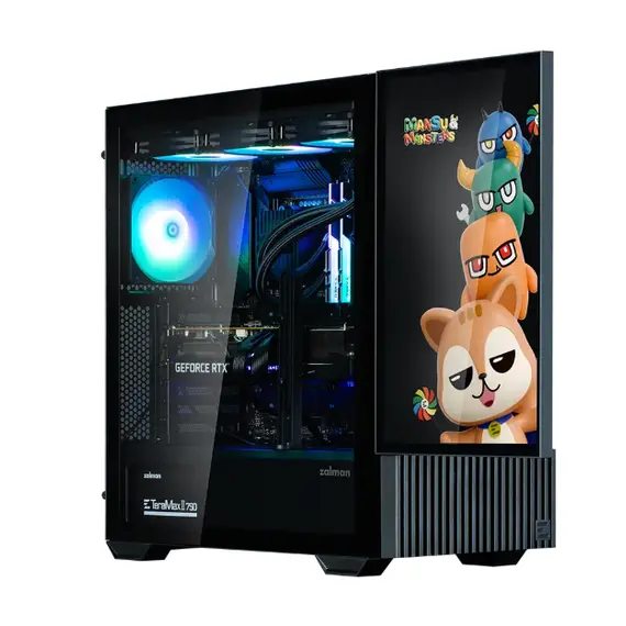 კომპიუტერის ქეისი Zalman Computer case Z10 DS, without PSU, 2xUSB3.0, 1хUSB Type-C, 2х120mm, 1x120mm ARGB, TG Side Panel, ATX, Monitor, balck, 4 image - TechMall.geკომპიუტერის ქეისი Zalman Computer case Z10 DS, without PSU, 2xUSB3.0, 1хUSB Type-C, 2х120mm, 1x120mm ARGB, TG Side Panel, ATX, Monitor, balck, 4 image - TechMall.ge ,კომპიუტერის ქეისი Zalman Computer case Z10 DS, without PSU, 2xUSB3.0, 1хUSB Type-C, 2х120mm, 1x120mm ARGB, TG Side Panel, ATX, Monitor, balck, 4 image - TechMall.ge