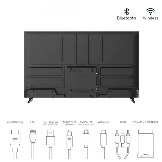 TV THOMSON LD50UDS-F1W BLACK (50", 3840X2160), 4 image - TechMall.geTV THOMSON LD50UDS-F1W BLACK (50", 3840X2160), 4 image - TechMall.ge ,TV THOMSON LD50UDS-F1W BLACK (50", 3840X2160), 4 image - TechMall.ge