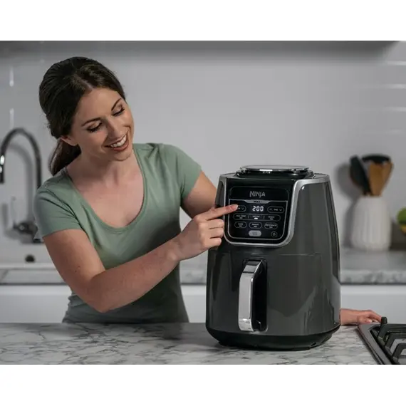აეროგრილი Ninja AF160EU, 1750W, 5.2L, Air Fryer, Black, 5 image - TechMall.geაეროგრილი Ninja AF160EU, 1750W, 5.2L, Air Fryer, Black, 5 image - TechMall.ge ,აეროგრილი Ninja AF160EU, 1750W, 5.2L, Air Fryer, Black, 5 image - TechMall.ge