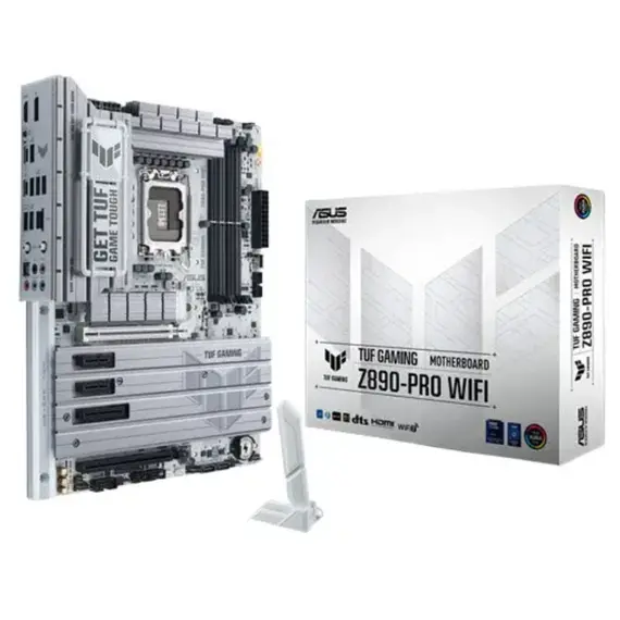 დედა დაფა ASUS Motherboard TUF GAMING Z890-PRO WIFI s1851 Z890 4xDDR5 M.2 DP HDMI Wi-Fi BT ATX - TechMall.geდედა დაფა ASUS Motherboard TUF GAMING Z890-PRO WIFI s1851 Z890 4xDDR5 M.2 DP HDMI Wi-Fi BT ATX - TechMall.ge ,დედა დაფა ASUS Motherboard TUF GAMING Z890-PRO WIFI s1851 Z890 4xDDR5 M.2 DP HDMI Wi-Fi BT ATX - TechMall.ge