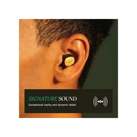 ყურსასმენი House of Marley Smile Jamaica TWS Earbuds EM-JE124 Signature Black, 3 image - TechMall.geყურსასმენი House of Marley Smile Jamaica TWS Earbuds EM-JE124 Signature Black, 3 image - TechMall.ge ,ყურსასმენი House of Marley Smile Jamaica TWS Earbuds EM-JE124 Signature Black, 3 image - TechMall.ge