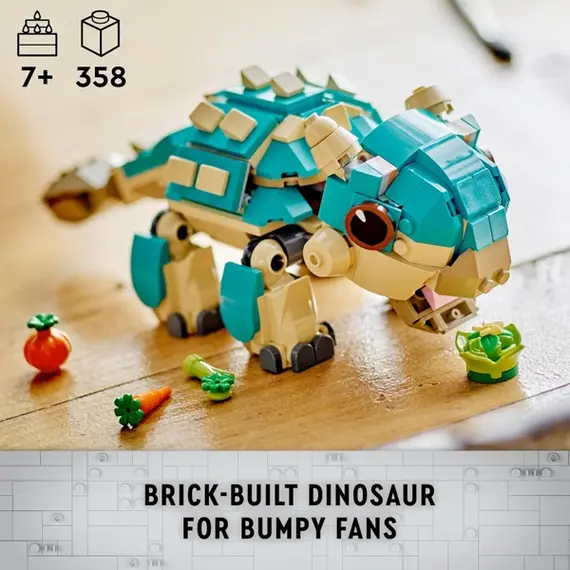 ლეგო LEGO Jurassic World Baby Bumpy: Ankylosaurus, 3 image - TechMall.geლეგო LEGO Jurassic World Baby Bumpy: Ankylosaurus, 3 image - TechMall.ge ,ლეგო LEGO Jurassic World Baby Bumpy: Ankylosaurus, 3 image - TechMall.ge