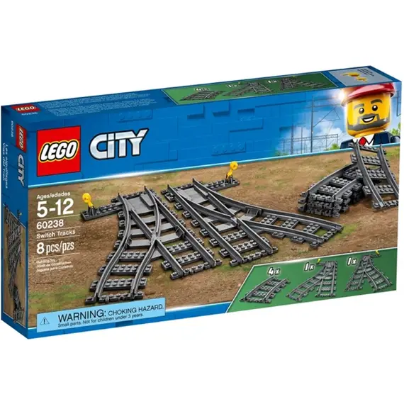 ლეგო LEGO City Switch Tracks, 2 image - TechMall.geლეგო LEGO City Switch Tracks, 2 image - TechMall.ge ,ლეგო LEGO City Switch Tracks, 2 image - TechMall.ge